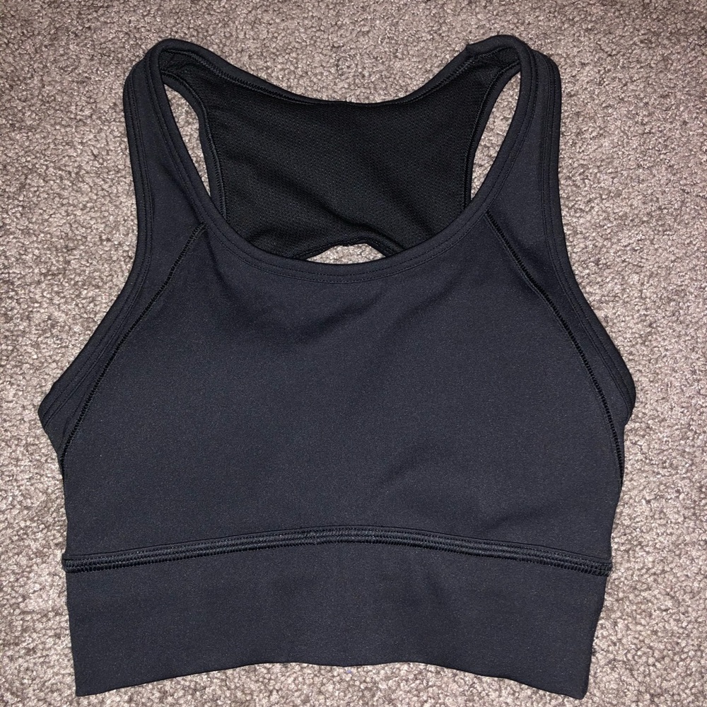 Athleta black sports bra